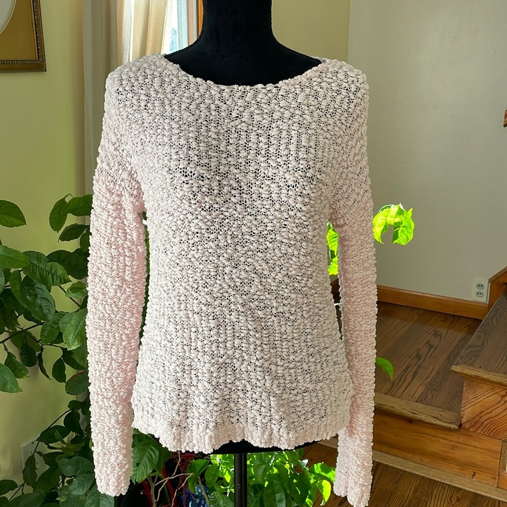 Pink sweater